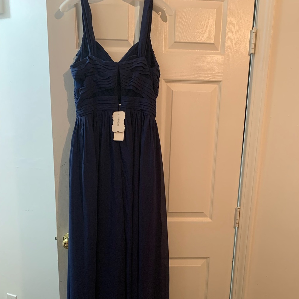 Hebeos A-Line Chiffon Bridesmaids Dress